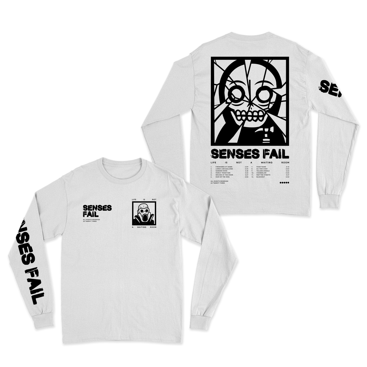 LINAWR Broken Glass Long Sleeve