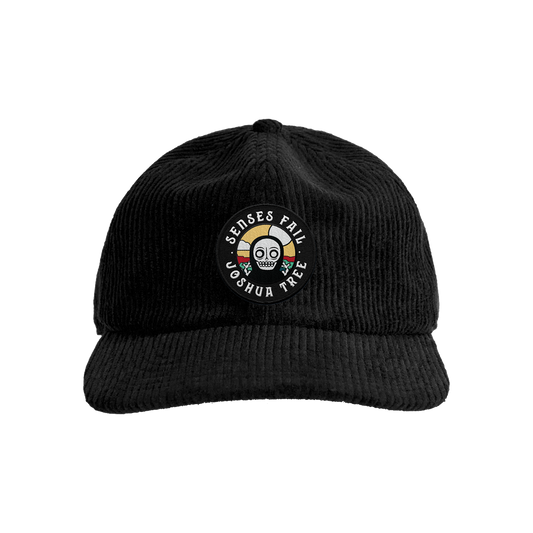 Joshua Tree Black Corduroy Hat